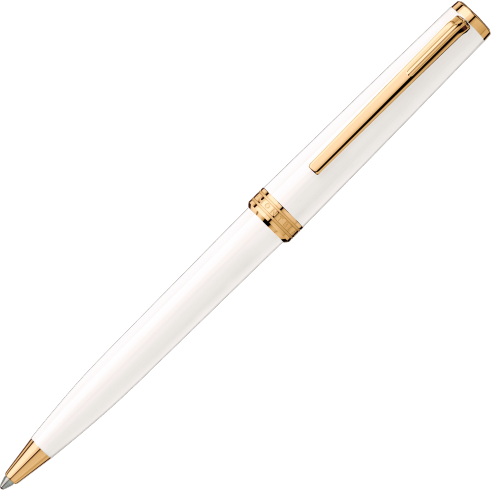 Stylo à Bille Montblanc S-Line #2938 - Métal, Encre Noire, Occasion, Fabriqué En Allemagne
